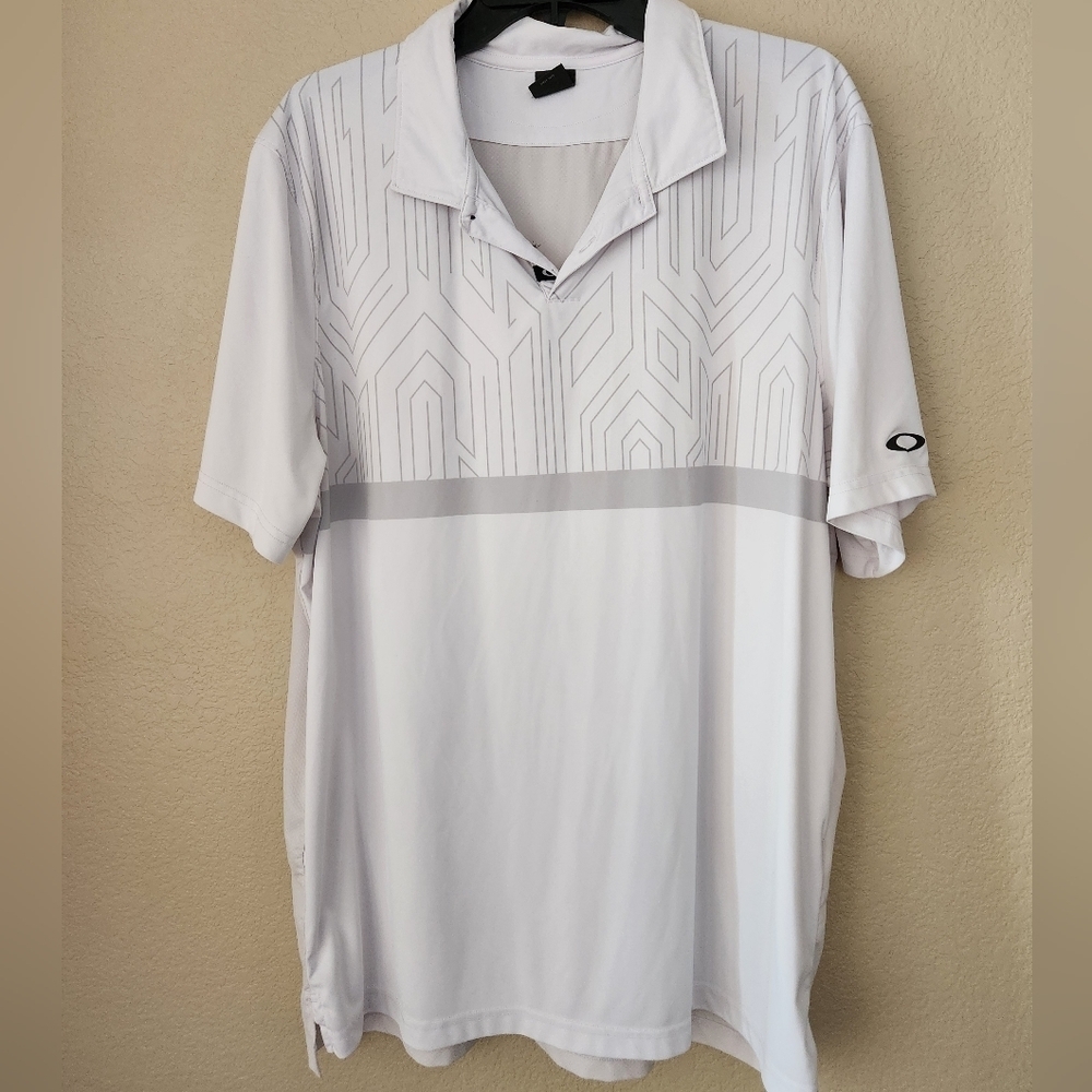 Oakley‎ White Polo 2XL